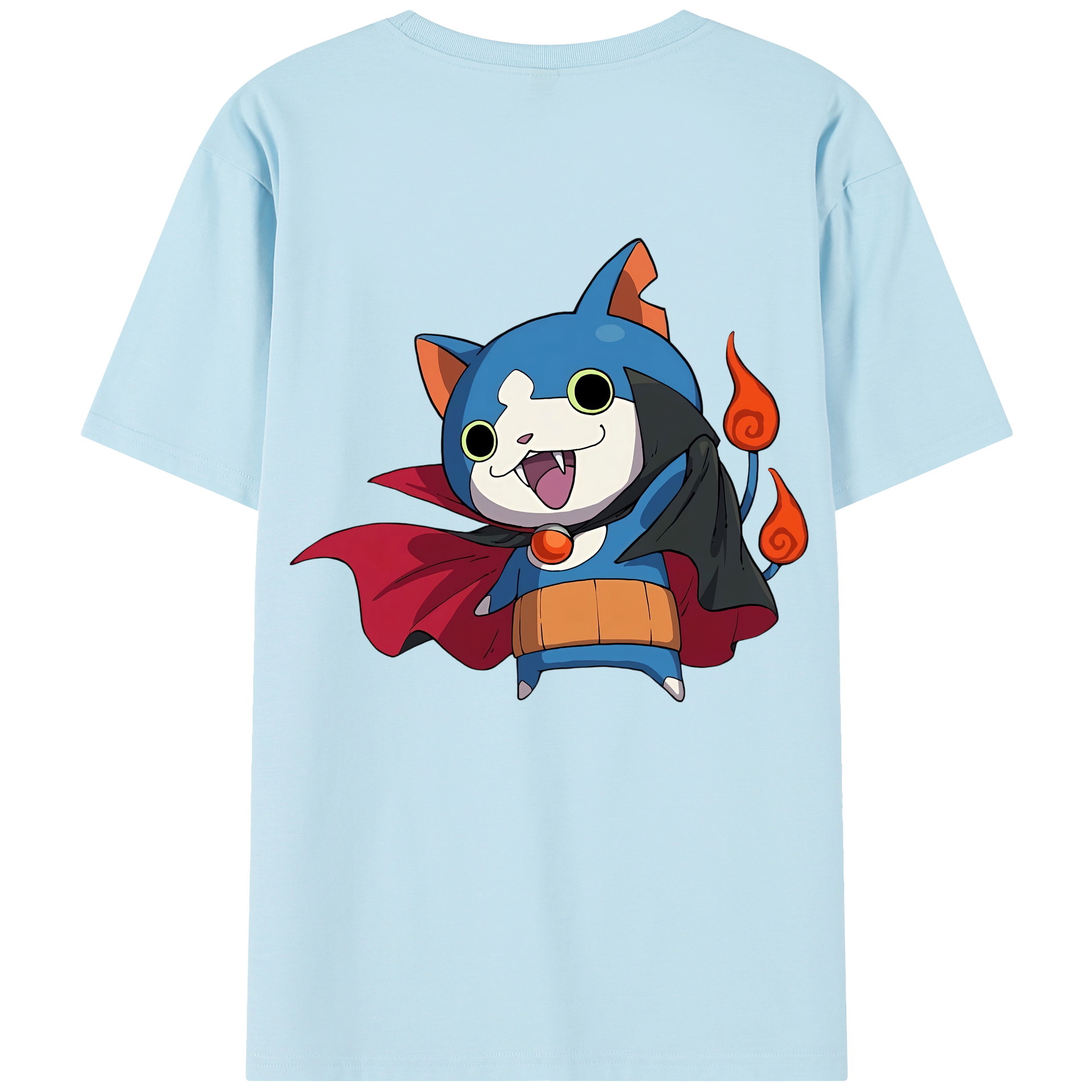 （画像用） 妖怪ウォッチ Yo-kai Watch 綿100％半袖Tシャツ（背面プリント）